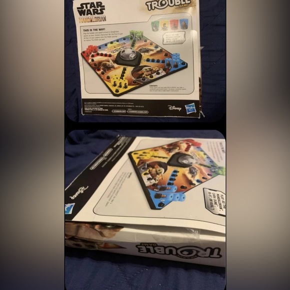 Trouble Game Star Wars Game The Mandalorian Grab&Go Edition, Hasbro Gaming - Picture 3 of 3